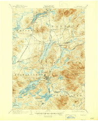 Saranac 1904 topographic map thumbnail