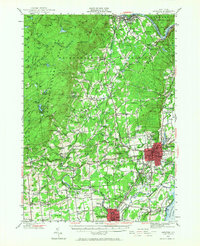 Saratoga 1947 topographic map thumbnail