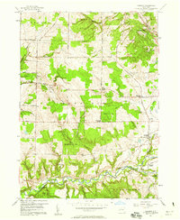 Sardinia 1957 topographic map thumbnail