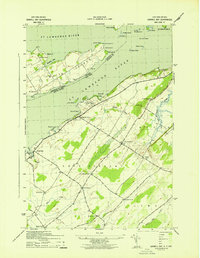 Sawmill Bay topographic map thumbnail
