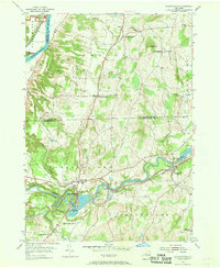 Schaghticoke 1954 topographic map thumbnail