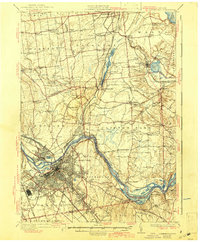 Schenectady 1930 topographic map thumbnail