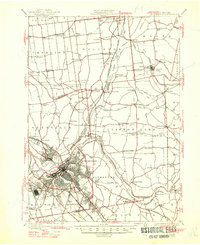 Schenectady 1930 topographic map thumbnail