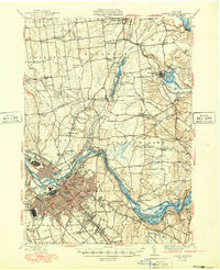 Schenectady 1949 topographic map thumbnail