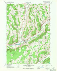 Schenevus 1943 topographic map thumbnail