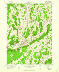 Schenevus 1943 topographic map thumbnail