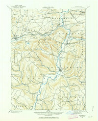 Schoharie 1898 topographic map thumbnail
