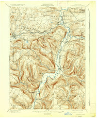 Schoharie 1900 topographic map thumbnail