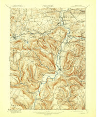 Schoharie 1900 topographic map thumbnail