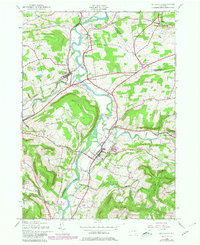 Schoharie 1943 topographic map thumbnail