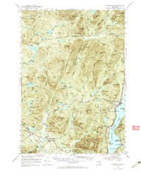 Schroon Lake 1953 topographic map thumbnail