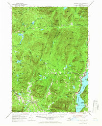 Schroon Lake 1953 topographic map thumbnail