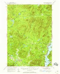 Schroon Lake 1953 topographic map thumbnail