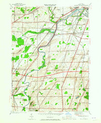 Genesee Junction 1952 topographic map thumbnail