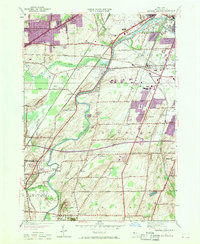 Genesee Junction 1952 topographic map thumbnail