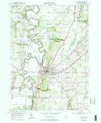 Geneseo 1950 topographic map thumbnail