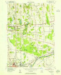 Geneva North 1953 topographic map thumbnail