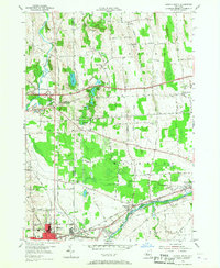 Geneva North 1953 topographic map thumbnail