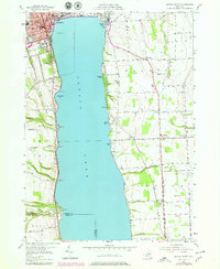 Geneva South 1953 topographic map thumbnail