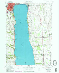 Geneva South 1953 topographic map thumbnail