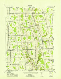 Genoa 1943 topographic map thumbnail