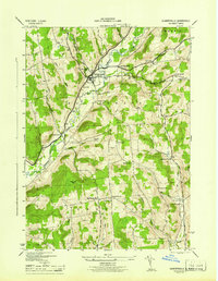 Gilbertsville 1945 topographic map thumbnail