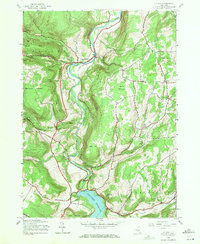 Gilboa 1945 topographic map thumbnail