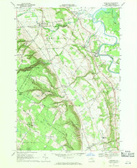 Glenfield 1966 topographic map thumbnail
