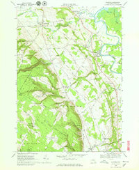 Glenfield 1966 topographic map thumbnail