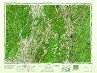 Glens Falls 1964 topographic map thumbnail