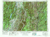 Glens Falls 1956 topographic map thumbnail