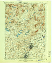 Gloversville 1943 topographic map preview