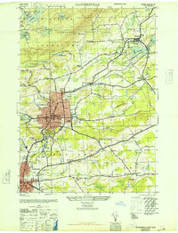 Gloversville 1946 topographic map preview