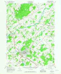 Goshen 1957 topographic map thumbnail