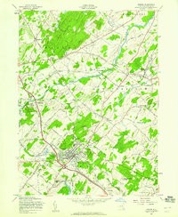 Goshen 1957 topographic map thumbnail