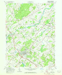 Goshen 1957 topographic map thumbnail