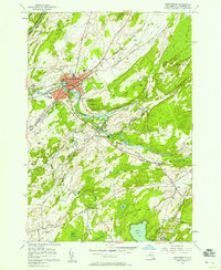 Gouverneur 1956 topographic map thumbnail