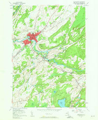 Gouverneur 1956 topographic map thumbnail
