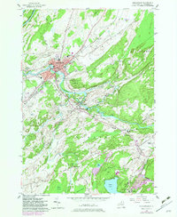 Gouverneur 1982 topographic map thumbnail