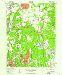 Greenlawn 1954 topographic map thumbnail