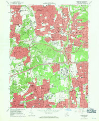 Greenlawn 1967 topographic map thumbnail