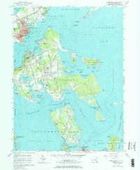 Greenport 1956 topographic map thumbnail