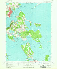 Greenport 1956 topographic map thumbnail