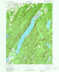 Greenwood Lake 1954 topographic map thumbnail