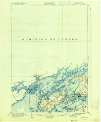 Grindstone 1903 topographic map thumbnail