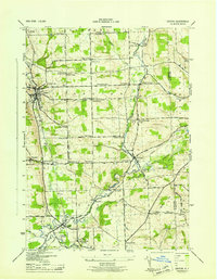 Groton 1943 topographic map thumbnail