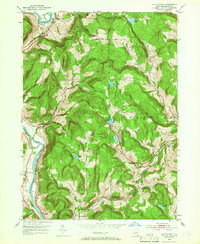 Gulf Summit 1952 topographic map thumbnail