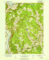 Gulf Summit 1952 topographic map thumbnail