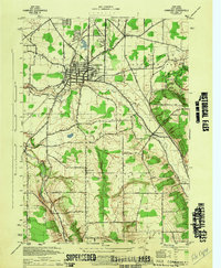 Hamburg 1944 topographic map thumbnail