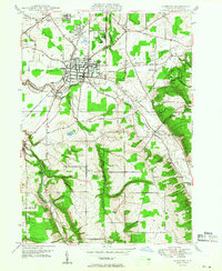 Hamburg 1948 topographic map thumbnail
